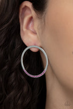 Load image into Gallery viewer, Spot On Opulence - Pink Post Earrings
