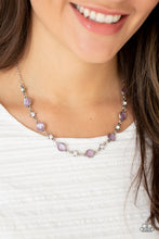 Load image into Gallery viewer, Inner Illumination - Purple Necklace