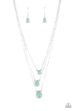 Load image into Gallery viewer, Dewy Drizzle - Green Necklace