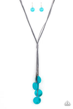 Load image into Gallery viewer, Tidal Tassels - Blue Necklace