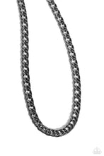Load image into Gallery viewer, Ground Game - Black Gunmetal Necklace