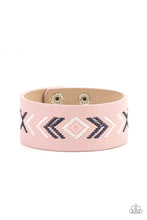Load image into Gallery viewer, Cliff Glyphs - Pink Bracelet