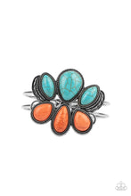 Load image into Gallery viewer, Botanical Badlands - Orange Hinged Bracelet