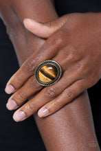 Load image into Gallery viewer, Stone Terrarium - Brass Ring