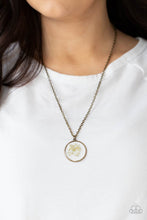 Load image into Gallery viewer, Tea Party Tease - Brass Necklace