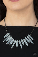 Load image into Gallery viewer, Ice Age Intensity - Black Gunmetal Necklace