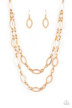 Load image into Gallery viewer, The OVAL-achiever - Gold Necklace