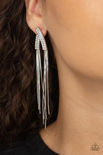 Load image into Gallery viewer, It Takes Two To TASSEL - White Earrings