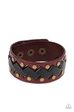 Load image into Gallery viewer, LACES Loaded - Brass Bracelet