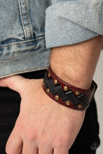Load image into Gallery viewer, LACES Loaded - Brass Bracelet