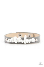 Load image into Gallery viewer, Pebble Paradise - Silver Bracelet