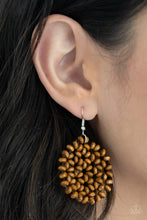 Load image into Gallery viewer, Summer Escapade - Brown Earrings