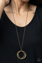 Load image into Gallery viewer, Harmonic Halos - Brass Necklace