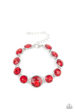 Load image into Gallery viewer, Lustrous Luminosity - Red Bracelet