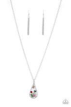 Load image into Gallery viewer, Pop Goes the Perennial - Purple Necklace