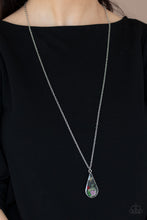 Load image into Gallery viewer, Pop Goes the Perennial - Purple Necklace