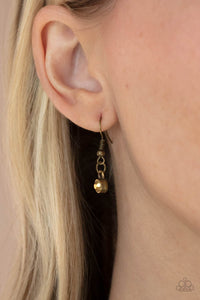 Dizzy With Desire - Brass Necklace