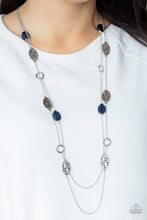 Load image into Gallery viewer, Cobble Creeks - Blue Necklace
