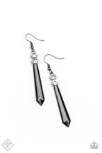 Load image into Gallery viewer, Sparkle Stream - Black Gunmetal Earrings