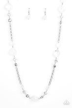 Load image into Gallery viewer, Light-Scattering Luminosity - White Necklace