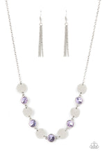 Load image into Gallery viewer, Refined Reflections - Purple Necklace