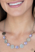 Load image into Gallery viewer, Refined Reflections - Purple Necklace