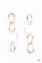 Load image into Gallery viewer, Talk In Circles - Gold Post Earrings