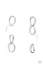 Load image into Gallery viewer, Talk In Circles - White Post Earrings