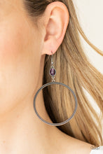 Load image into Gallery viewer, Work That Circuit - Purple Earrings