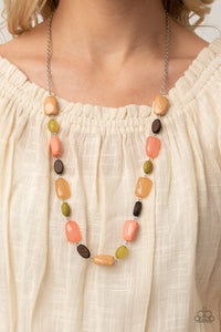Meadow Escape - Multicolor Necklace