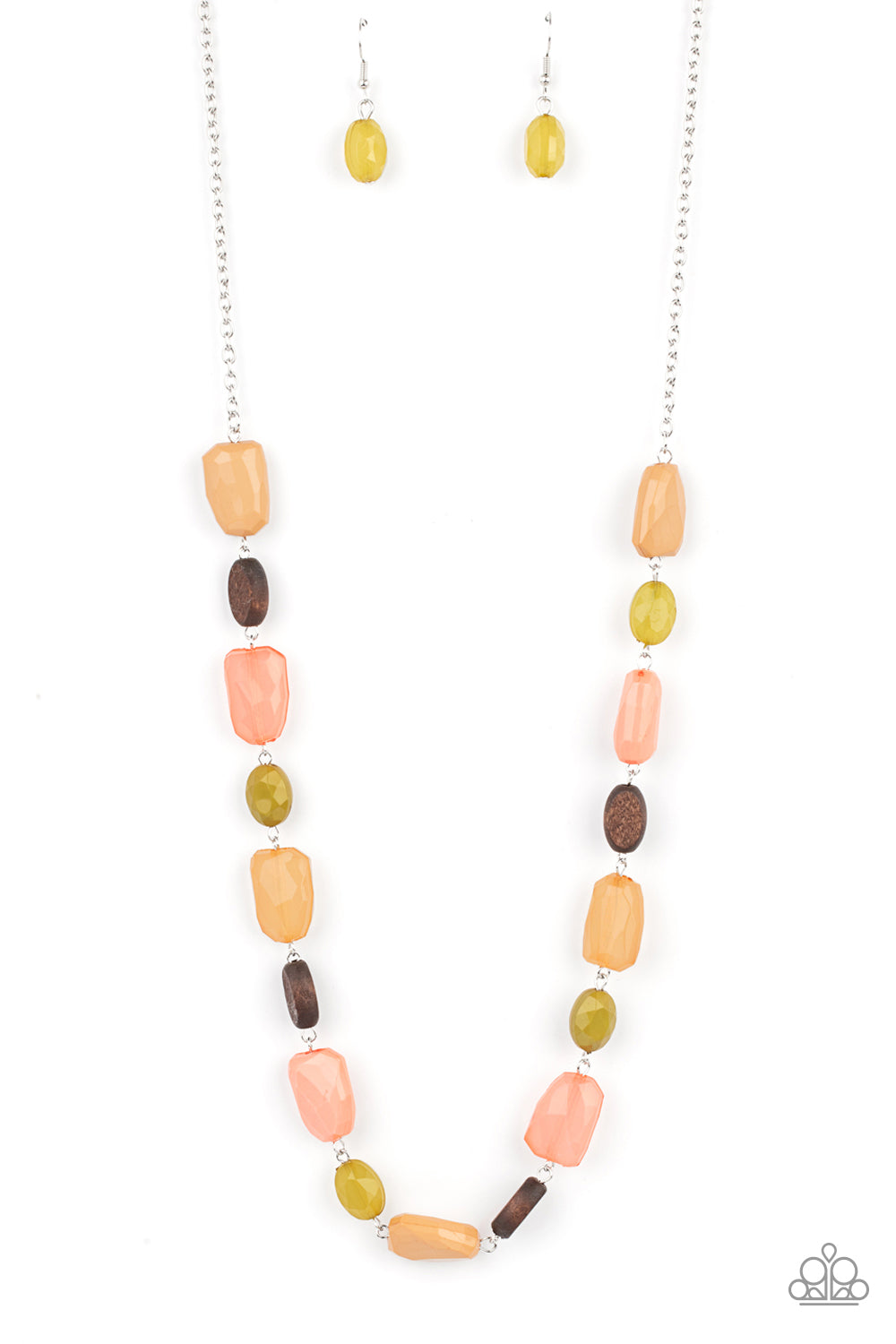 Meadow Escape - Multicolor Necklace
