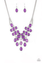 Load image into Gallery viewer, Serene Gleam - Purple Necklace