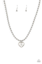 Load image into Gallery viewer, Heart Full of Fancy - White Necklace
