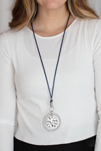 Load image into Gallery viewer, CORD-inated Effort - Blue Necklace