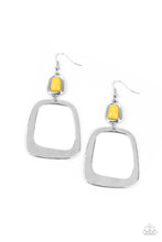 Load image into Gallery viewer, Material Girl Mod - Yellow Earrings