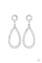 Load image into Gallery viewer, Regal Revival - White Post Earrings