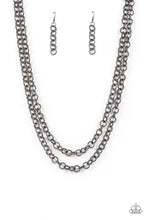 Load image into Gallery viewer, Grunge Goals - Black Gunmetal Necklace