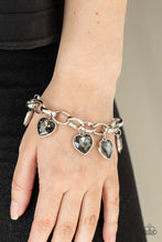 Load image into Gallery viewer, Candy Heart Charmer - Silver Bracelet