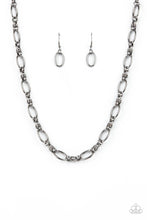 Load image into Gallery viewer, Defined Drama - Black Gunmetal Necklace