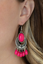 Load image into Gallery viewer, Prairie Flirt - Pink Earrings