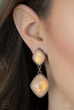 Load image into Gallery viewer, Double Dipping Diamonds - Copper Earrings