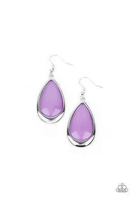 A World To SEER - Purple Earrings