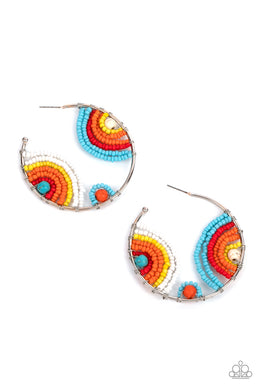 Rainbow Horizons - Multi Hoop Earrings