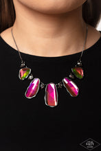 Load image into Gallery viewer, Cosmic Cocktail - Multi Gunmetal Necklace