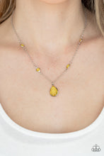 Load image into Gallery viewer, Romantic Rendezvous - Yellow Necklace