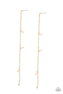 Dauntlessly Dainty - Gold Post Earrings