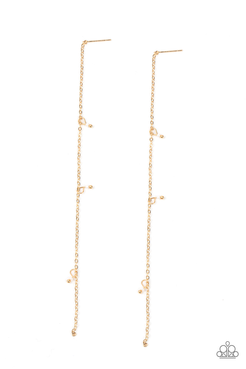 Dauntlessly Dainty - Gold Post Earrings