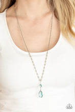 Load image into Gallery viewer, Titanic Splendor - Blue Necklace