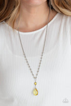 Load image into Gallery viewer, Titanic Splendor - Yellow Necklace