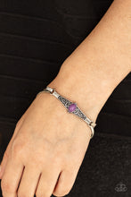 Load image into Gallery viewer, Stone Scrolls - Purple Bracelet